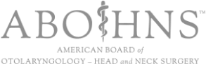 Logo of the American Board of Otolaryngology